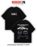 Passion Oversized Dropshoulder Tee - DTF Printed Tshirt For Men and Women