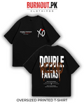 Double Weeknd Oversized Dropshoulder Tee - DTF Printed Tshirt For Men and Women