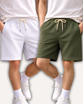 Pack of 2 Waffle Knit Shorts