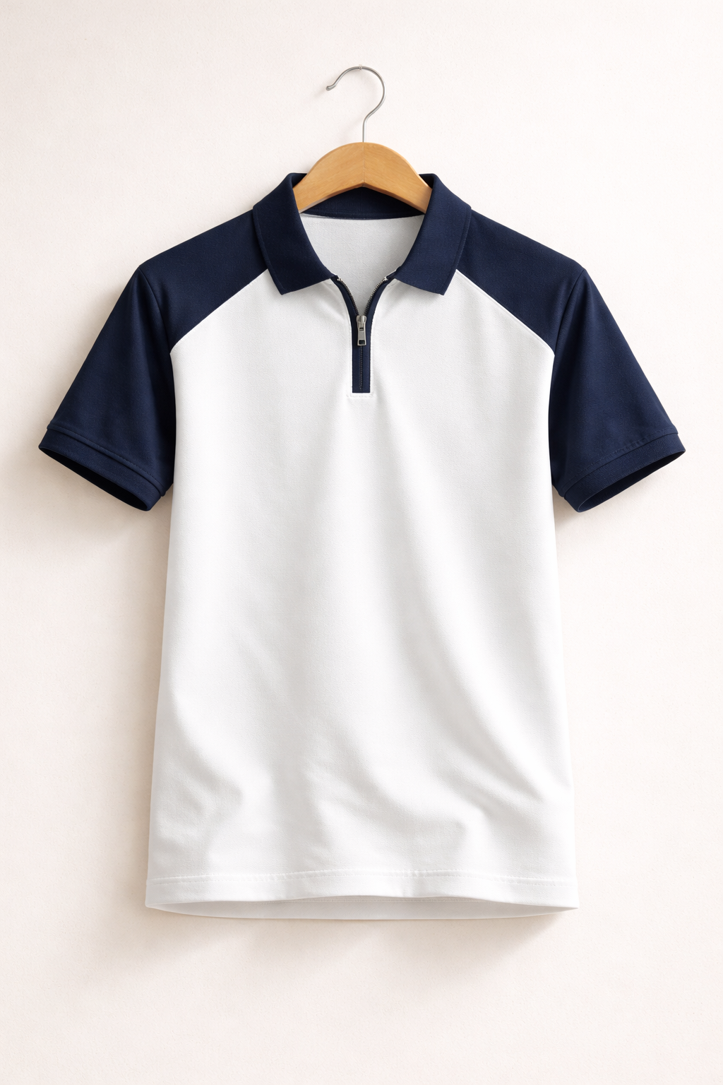 Pack of 2 Raglan Zipper Polos
