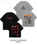 Oversized Dropshoulder Graphic DTF Printed Tshirt For Men and Women
