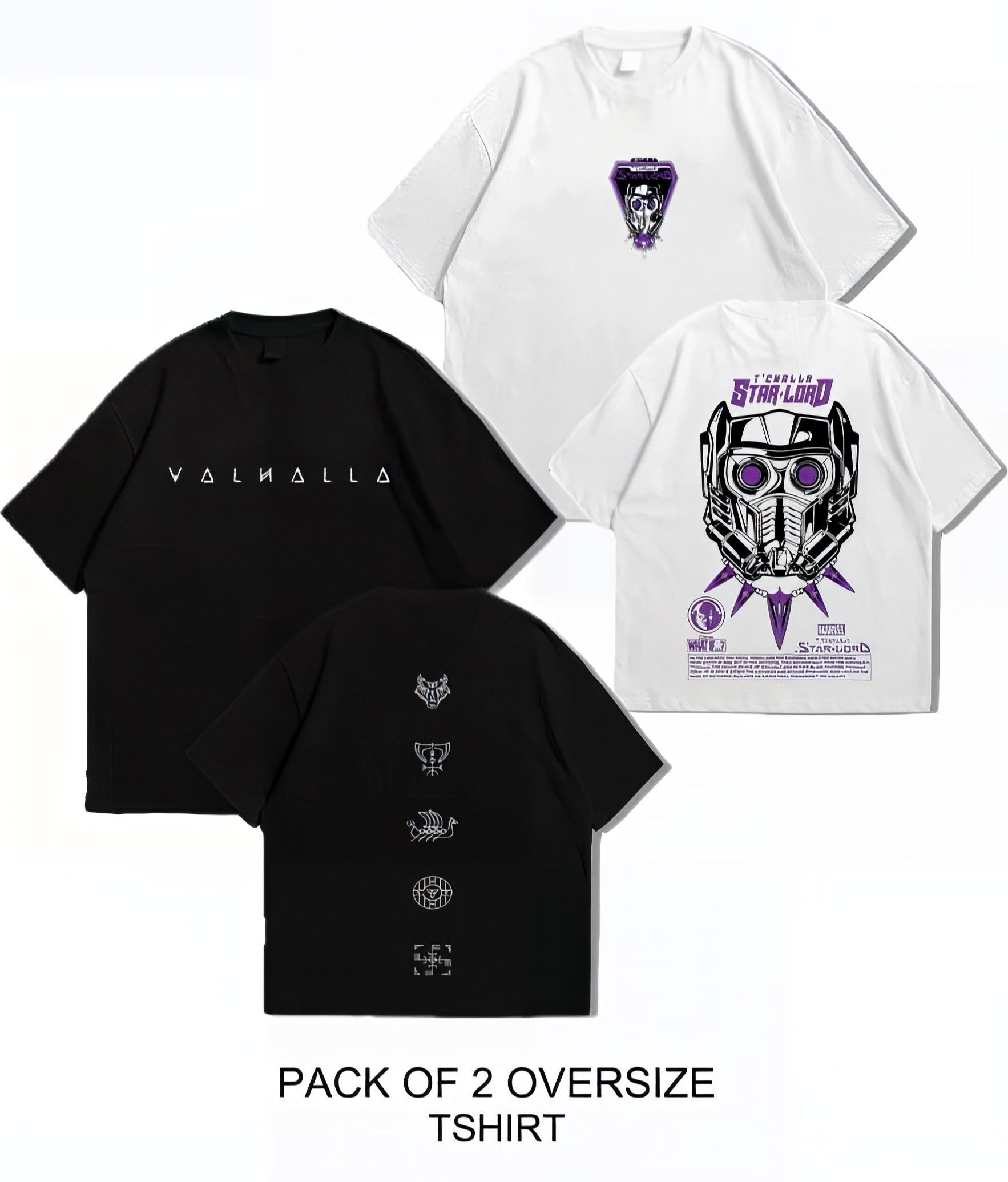 Oversized Dropshoulder Graphic DTF Printed Tshirt For Men and Women