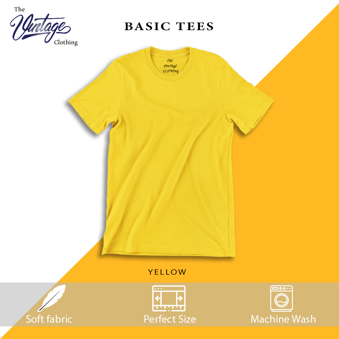 Pack of 3 plain Half sleeves T-Shirt