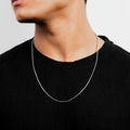 Snake 1.5MM Stainless Steel Chain (Silver)